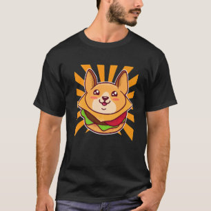 Hamburger Dog Food Corgi T-Shirt