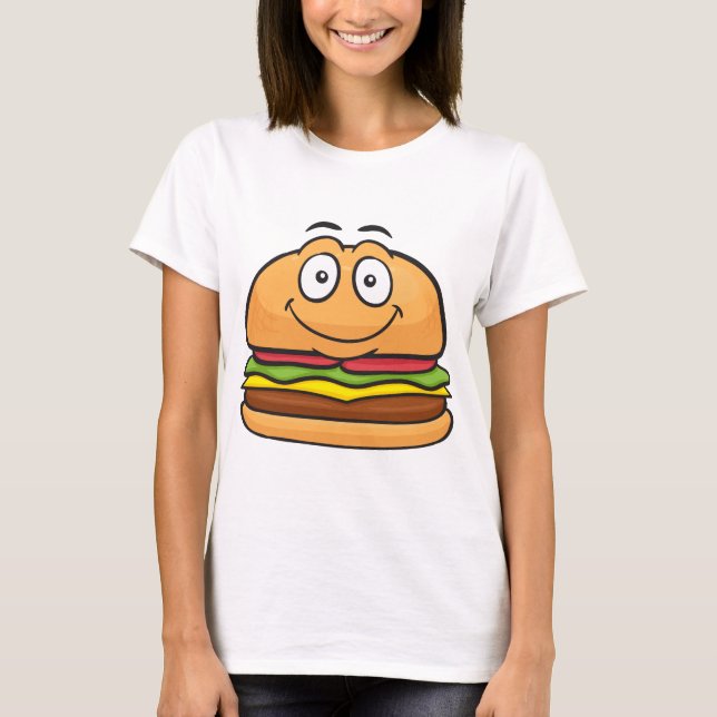 Hamburger Emoji T-Shirt (Front)