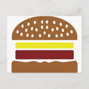 hamburger icon postcard