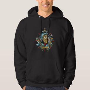 Hamburger Jung Seadog Cool Retro Tattoo Style Hoodie