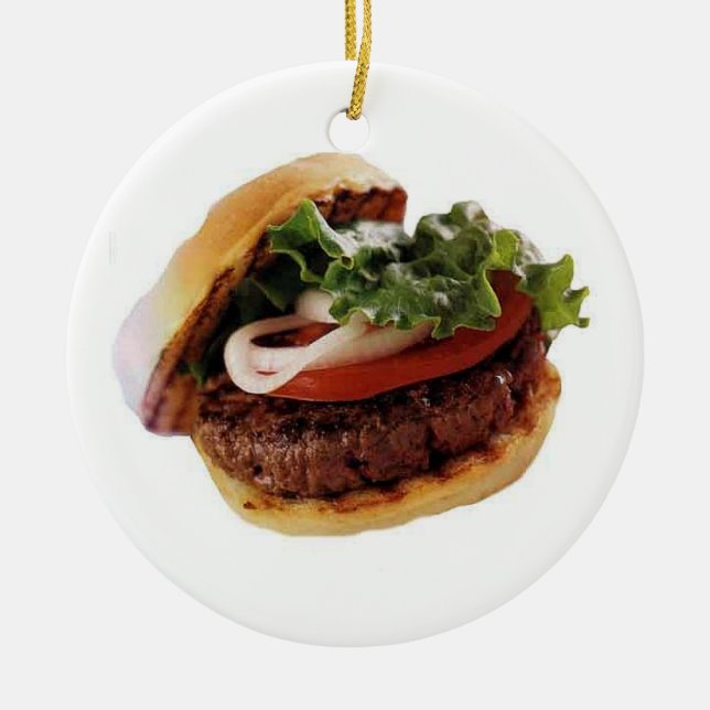***HAMBURGER LOVER'S*** ORNAMENT (Front)