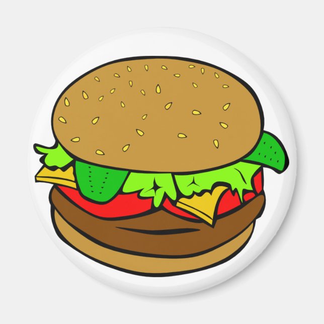 Hamburger Magnet (Front)