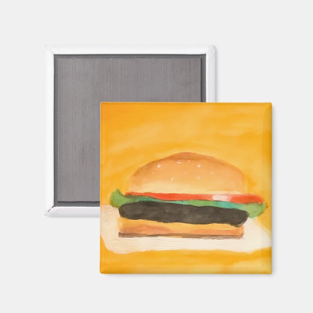Hamburger Magnet (Front/Back)