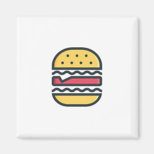 Hamburger ! magnet