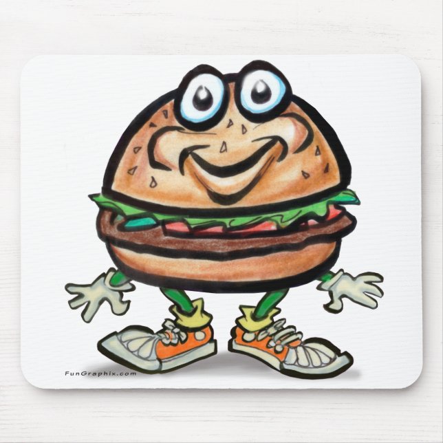 hamburger mouse pad (Front)