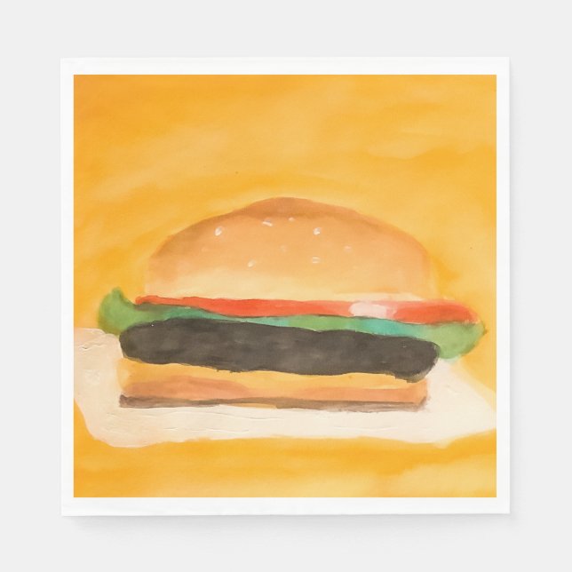Hamburger Napkin (Front)