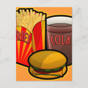 Hamburger Postcard