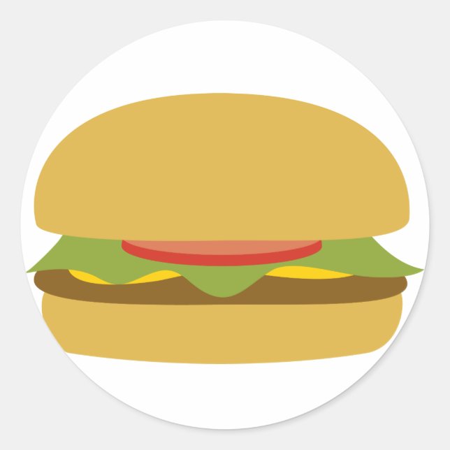 Hamburger Sticker (Front)