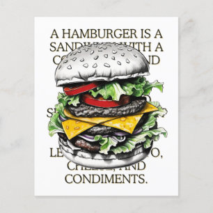 Hamburger vintage sketch by CallisC Arts ⭐⭐⭐⭐⭐