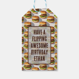 Hamburgers Gift Tags
