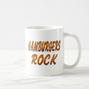 HAMBURGERS ROCK COFFEE MUG