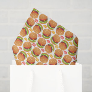 Hamburgers Tissue Paper