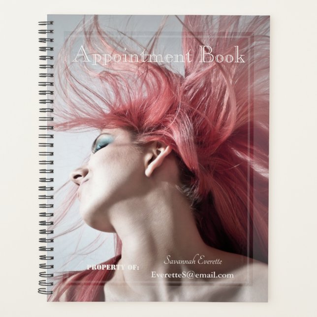 HAMbWG - Appointment Book -  Hair Planner (Front)