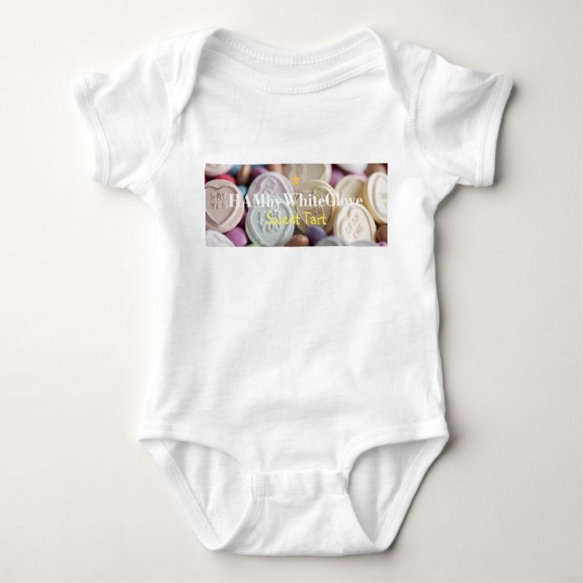 HAMbWG - Baby Love T's - Sweet Tart Baby Bodysuit (Front)