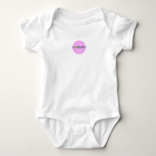 HAMbWG - Boho Baby - Light Pink Bodysuit
