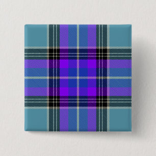 HAMbWG - Button - blue purple plaid