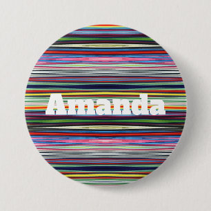 HAMbWG - Button - Multi Colour w Name