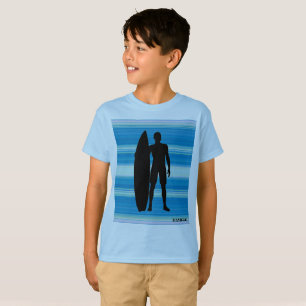 HAMbWG - Children's  T Shirt - Aqua Gradients
