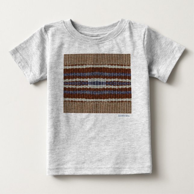 HAMbWG - Children's  T Shirt - Hipster Brown Blue (Front)