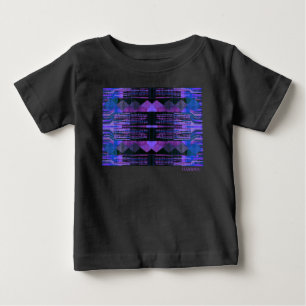 HAMbWG - Children's T Shirt - Purple Blues