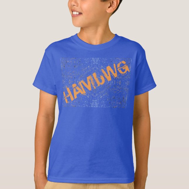 HAMbWG - Children's  T Shirt -Scratch Design (Front)
