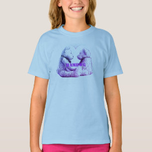 HAMbWG - Children's  T Shirt - Teddy Bear Love