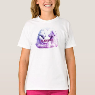 HAMbWG - Children's T Shirt - Teddy Bear Love