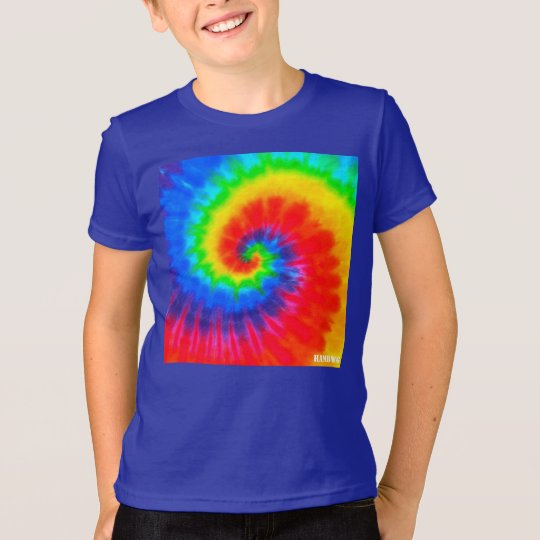 HAMbWG - Children's T Shirt - Tie Dye Primarys