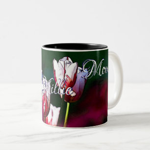 HAMbWG - Coffee Mug - Cherry & White Tulips
