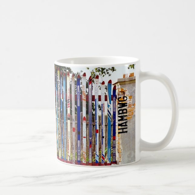 HAMbWG - Coffee Mug - Ski Fence (Right)