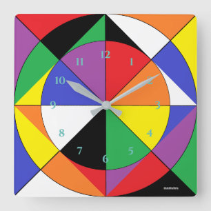 HAMbWG Colour Wheel - Wall Clock