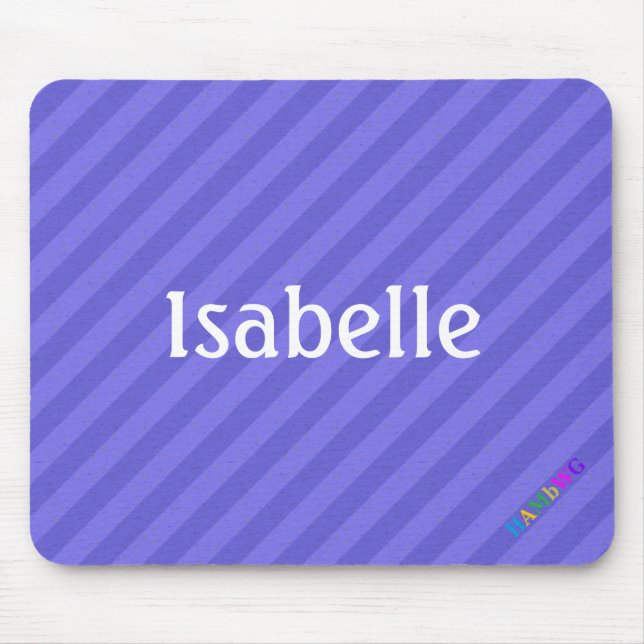 HAMbWG - Computer Mouse - Purple Diagonal Pad (Front)