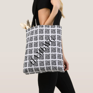 HAMbWG Cross Body Bag or Tote - QR Code 64 #2
