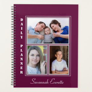 HAMbWG - Daily Planner - 3 Photos plus any colour