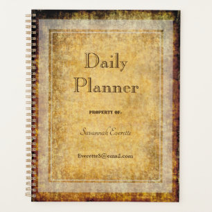 HAMbWG - Daily Planner - Antique