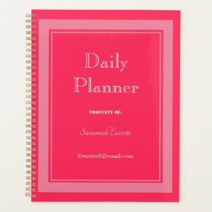 HAMbWG - Daily Planner - Any Colour
