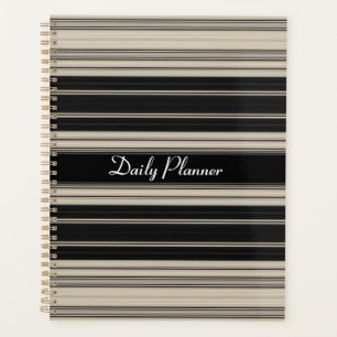 HAMbWG - Daily Planner - Black & Creme