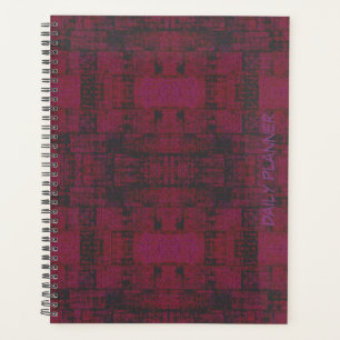 HAMbWG - Daily Planner - Distress look Cherry