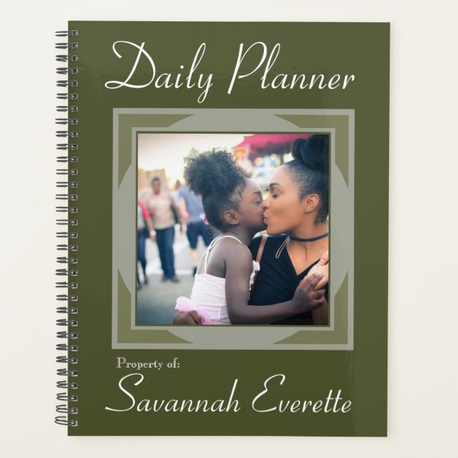HAMbWG - Daily Planner - Photo plus any colour (Front)