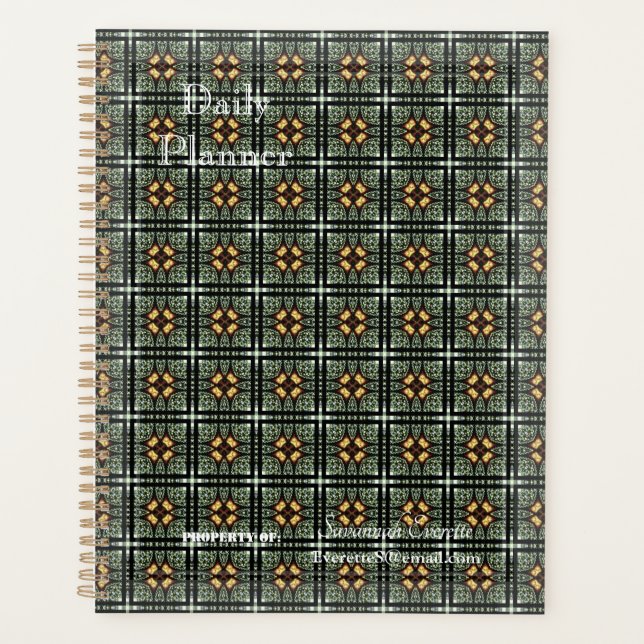 HAMbWG - Daily Planner - Stained Glass (Front)