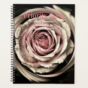 HAMbWG - Daily Planner - Vintage Rose