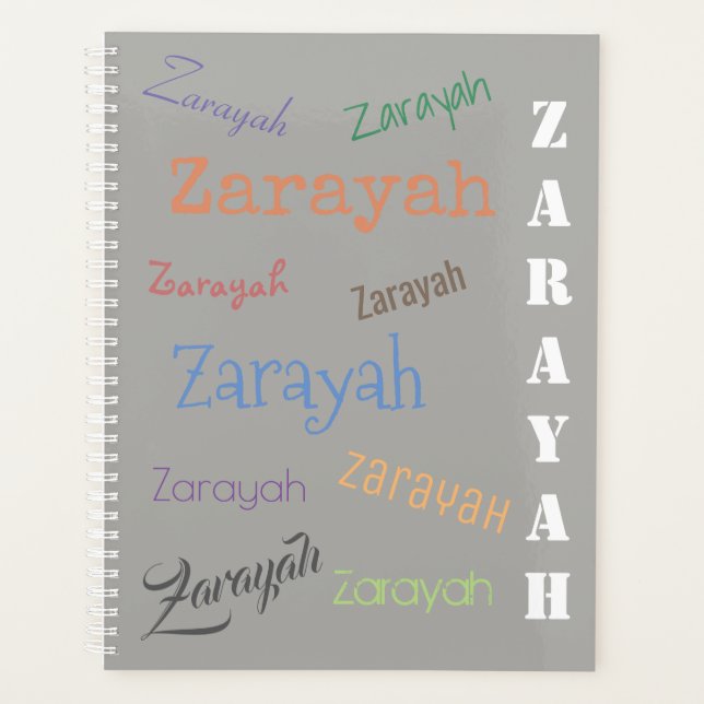 HAMbWG - Daily Planner - Your Name (Front)