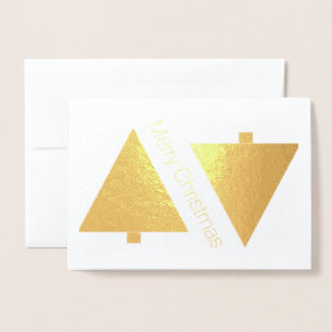 HAMbWG - Gold Foil Card - Designer Trees