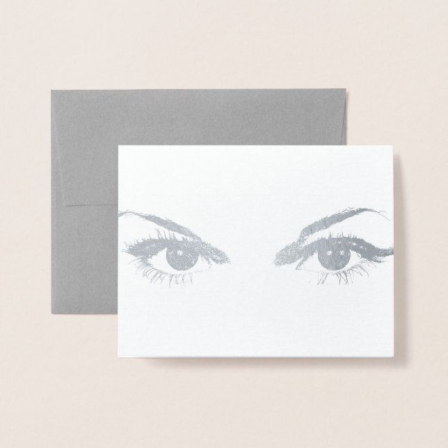 HAMbWG - Gold Foil Card - Eyes (Front With Envelope)