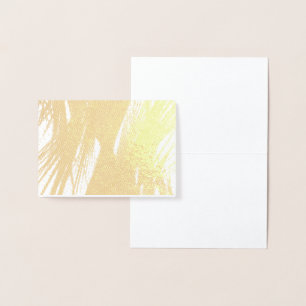 HAMbWG - Gold Foil Card -  Gold & White