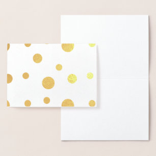 HAMbWG - Gold Foil Card - Polka Dots