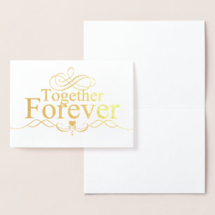 HAMbWG - Gold Foil Card - Together Forever