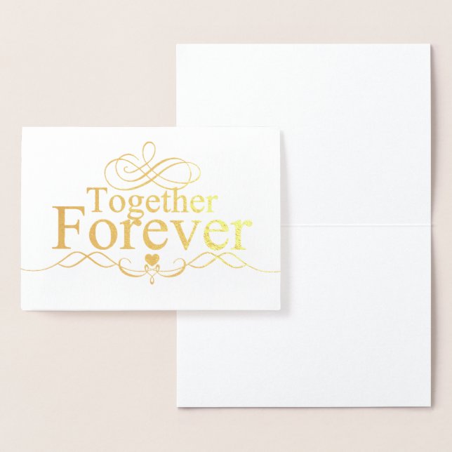 HAMbWG - Gold Foil Card - Together Forever (Display)