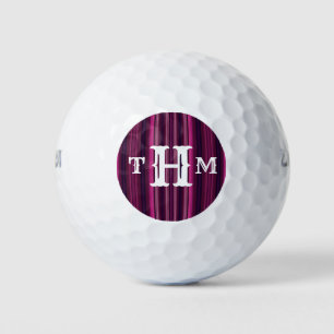 HAMbWG - Golf Balls you personalise - Pink Agate