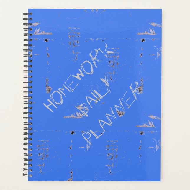 HAMbWG - Homework Daily Planner - Any Colour (Front)